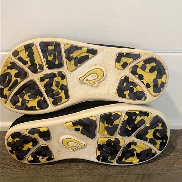 OluKai Nohea Mesh Shoes Navy Blue Slip On Lightweight Loafers - Boys Size 13 - Picture 10 of 11